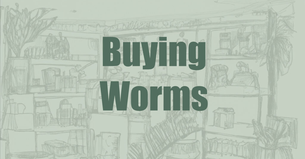 Buy composting worms